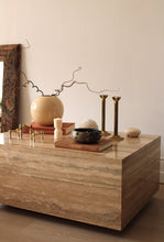 Load image into Gallery viewer, &quot;Buhangin&quot; Travertine coffee Table
